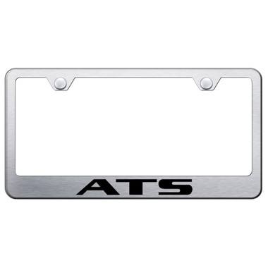 Au-TOMOTIVE GOLD | License Plate Covers and Frames | Cadillac ATS | AUGD3987