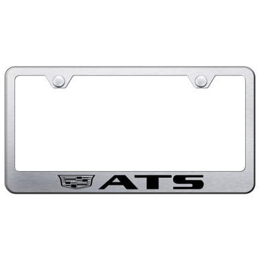 Au-TOMOTIVE GOLD | License Plate Covers and Frames | Cadillac ATS | AUGD3988