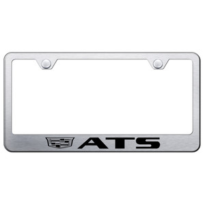 Au-TOMOTIVE GOLD | License Plate Covers and Frames | Cadillac ATS | AUGD3988