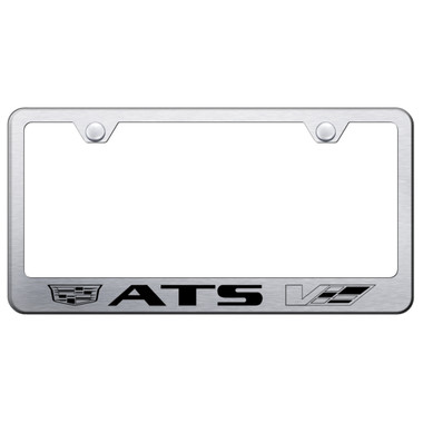 Au-TOMOTIVE GOLD | License Plate Covers and Frames | Cadillac ATS | AUGD3989