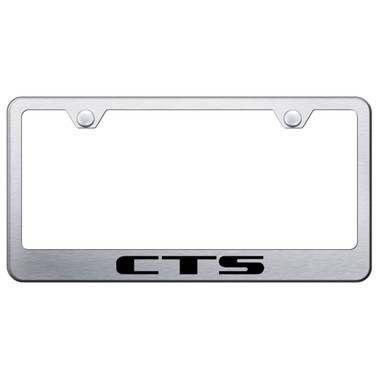 Au-TOMOTIVE GOLD | License Plate Covers and Frames | Cadillac CTS | AUGD3992