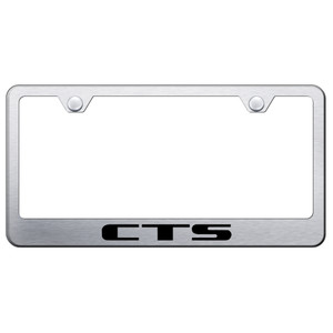 Au-TOMOTIVE GOLD | License Plate Covers and Frames | Cadillac CTS | AUGD3992