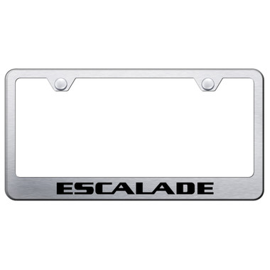 Au-TOMOTIVE GOLD | License Plate Covers and Frames | Cadillac Escalade | AUGD3996