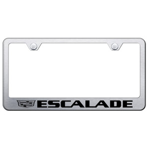 Au-TOMOTIVE GOLD | License Plate Covers and Frames | Cadillac Escalade | AUGD3997