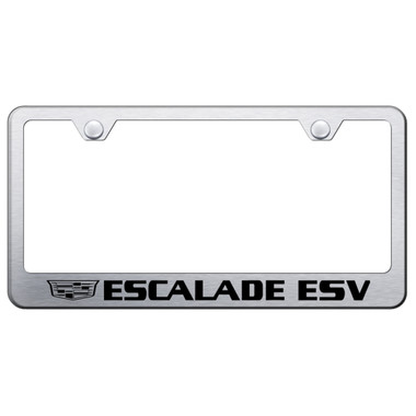 Au-TOMOTIVE GOLD | License Plate Covers and Frames | Cadillac Escalade | AUGD3998