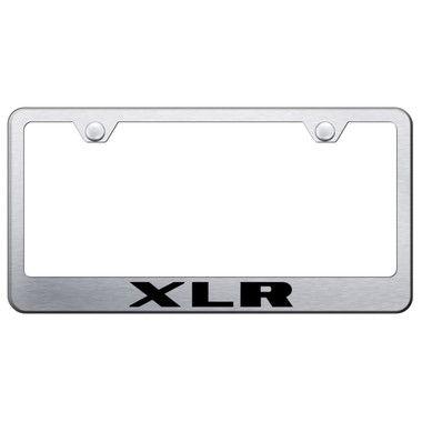 Au-TOMOTIVE GOLD | License Plate Covers and Frames | Cadillac XLR | AUGD4001