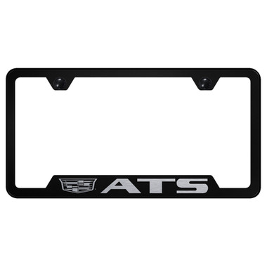 Au-TOMOTIVE GOLD | License Plate Covers and Frames | Cadillac ATS | AUGD4008