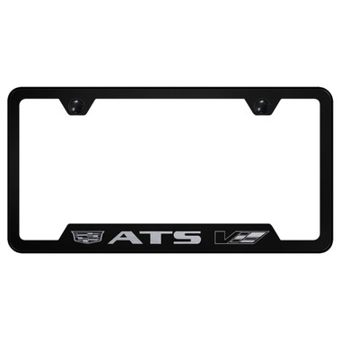 Au-TOMOTIVE GOLD | License Plate Covers and Frames | Cadillac ATS | AUGD4009