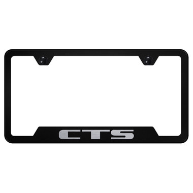 Au-TOMOTIVE GOLD | License Plate Covers and Frames | Cadillac CTS | AUGD4014