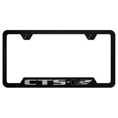 Au-TOMOTIVE GOLD | License Plate Covers and Frames | Cadillac CTS | AUGD4017