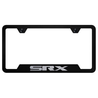 Au-TOMOTIVE GOLD | License Plate Covers and Frames | Cadillac SRX | AUGD4023