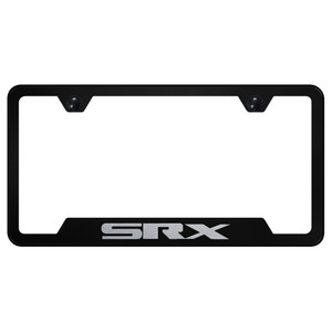 Au-TOMOTIVE GOLD | License Plate Covers and Frames | Cadillac SRX | AUGD4023