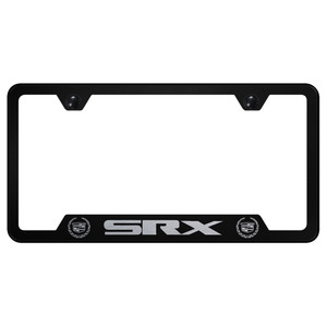 Au-TOMOTIVE GOLD | License Plate Covers and Frames | Cadillac SRX | AUGD4024