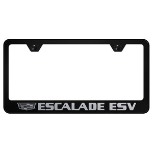 Au-TOMOTIVE GOLD | License Plate Covers and Frames | Cadillac Escalade | AUGD4034