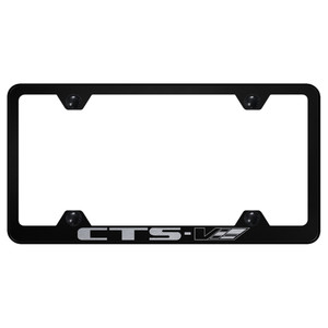 Au-TOMOTIVE GOLD | License Plate Covers and Frames | Cadillac CTS | AUGD4040
