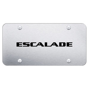 Au-TOMOTIVE GOLD | License Plate Covers and Frames | Cadillac Escalade | AUGD4068