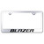 Au-TOMOTIVE GOLD | License Plate Covers and Frames | Chevrolet Blazer | AUGD4110