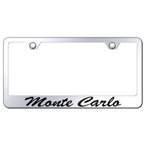 Au-TOMOTIVE GOLD | License Plate Covers and Frames | Chevrolet Monte Carlo | AUGD4124