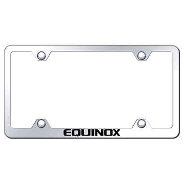 Au-TOMOTIVE GOLD | License Plate Covers and Frames | Chevrolet Equinox | AUGD4131