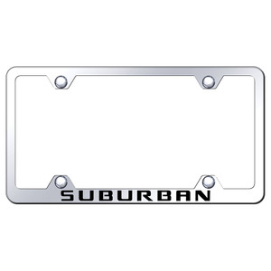 Au-TOMOTIVE GOLD | License Plate Covers and Frames | Chevrolet Suburban | AUGD4135