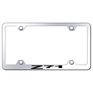 Au-TOMOTIVE GOLD | License Plate Covers and Frames | Chevrolet Silverado 1500 | AUGD4136