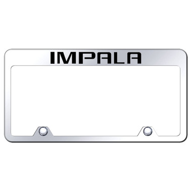Au-TOMOTIVE GOLD | License Plate Covers and Frames | Chevrolet Impala | AUGD4138