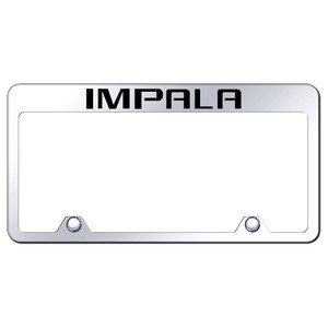 Au-TOMOTIVE GOLD | License Plate Covers and Frames | Chevrolet Impala | AUGD4138
