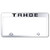 Au-TOMOTIVE GOLD | License Plate Covers and Frames | Chevrolet Tahoe | AUGD4139