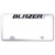 Au-TOMOTIVE GOLD | License Plate Covers and Frames | Chevrolet Blazer | AUGD4141