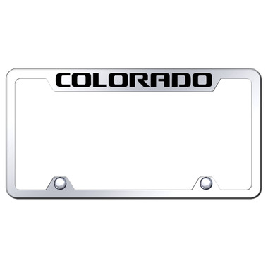 Au-TOMOTIVE GOLD | License Plate Covers and Frames | Chevrolet Colorado | AUGD4146