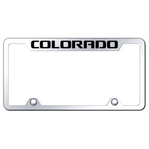 Au-TOMOTIVE GOLD | License Plate Covers and Frames | Chevrolet Colorado | AUGD4146