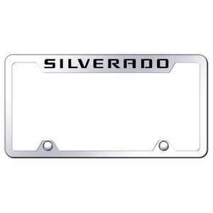 Au-TOMOTIVE GOLD | License Plate Covers and Frames | Chevrolet Silverado 1500 | AUGD4148