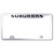 Au-TOMOTIVE GOLD | License Plate Covers and Frames | Chevrolet Suburban | AUGD4149