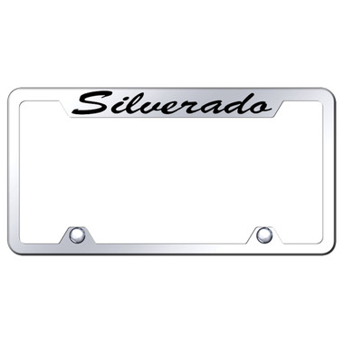 Au-TOMOTIVE GOLD | License Plate Covers and Frames | Chevrolet Silverado 1500 | AUGD4153