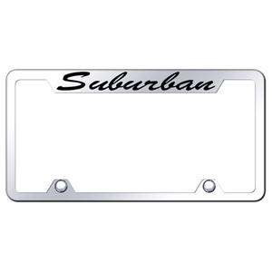 Au-TOMOTIVE GOLD | License Plate Covers and Frames | Chevrolet Suburban | AUGD4154