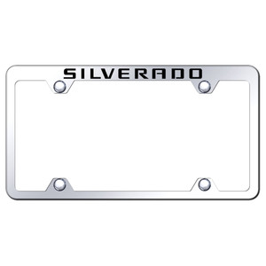 Au-TOMOTIVE GOLD | License Plate Covers and Frames | Chevrolet Silverado 1500 | AUGD4156