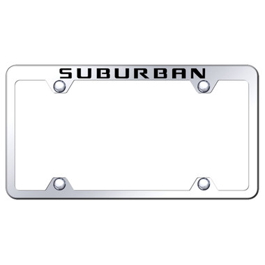 Au-TOMOTIVE GOLD | License Plate Covers and Frames | Chevrolet Suburban | AUGD4157