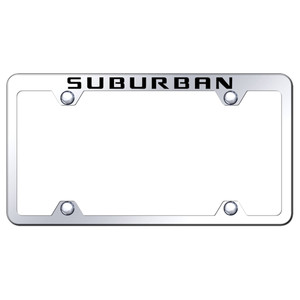 Au-TOMOTIVE GOLD | License Plate Covers and Frames | Chevrolet Suburban | AUGD4157