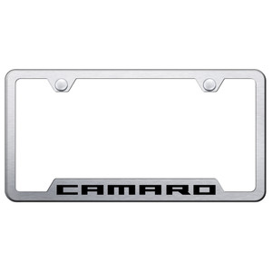 Au-TOMOTIVE GOLD | License Plate Covers and Frames | Chevrolet Camaro | AUGD4159