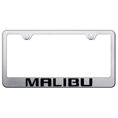 Au-TOMOTIVE GOLD | License Plate Covers and Frames | Chevrolet Malibu | AUGD4163