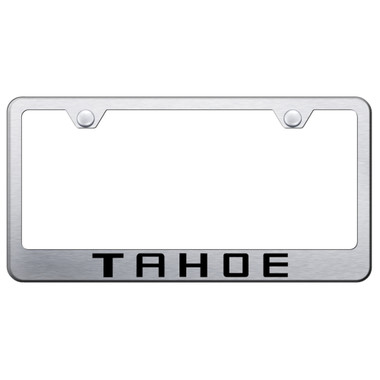 Au-TOMOTIVE GOLD | License Plate Covers and Frames | Chevrolet Tahoe | AUGD4165