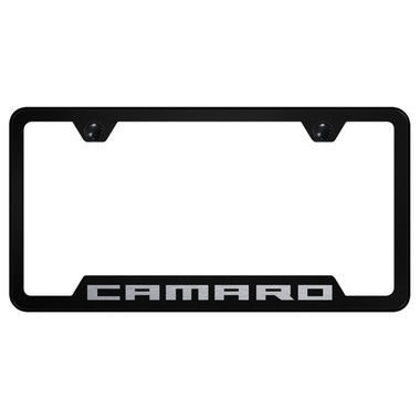 Au-TOMOTIVE GOLD | License Plate Covers and Frames | Chevrolet Camaro | AUGD4169