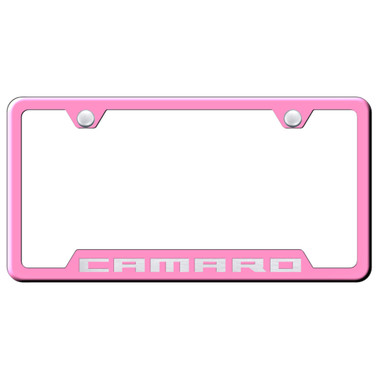 Au-TOMOTIVE GOLD | License Plate Covers and Frames | Chevrolet Camaro | AUGD4170