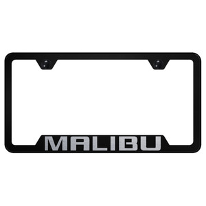 Au-TOMOTIVE GOLD | License Plate Covers and Frames | Chevrolet Malibu | AUGD4173