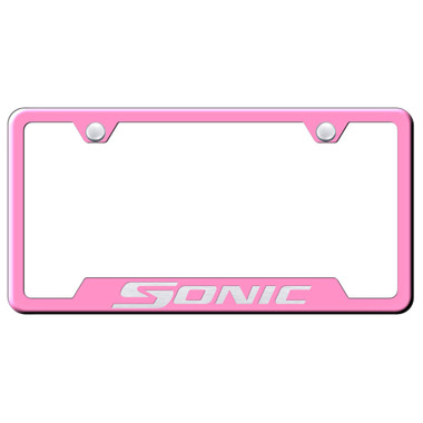 Au-TOMOTIVE GOLD | License Plate Covers and Frames | Chevrolet Sonic | AUGD4175