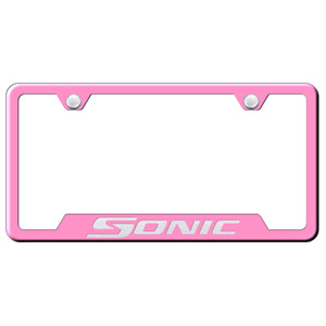 Au-TOMOTIVE GOLD | License Plate Covers and Frames | Chevrolet Sonic | AUGD4175