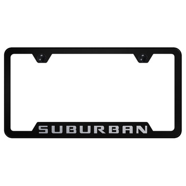 Au-TOMOTIVE GOLD | License Plate Covers and Frames | Chevrolet Suburban | AUGD4176