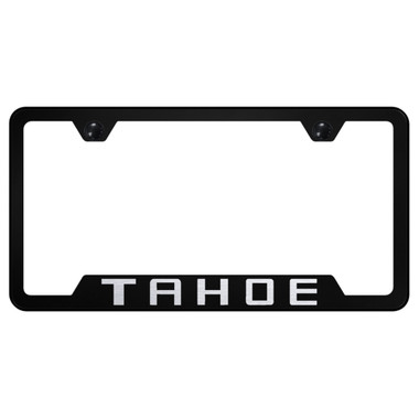 Au-TOMOTIVE GOLD | License Plate Covers and Frames | Chevrolet Tahoe | AUGD4177