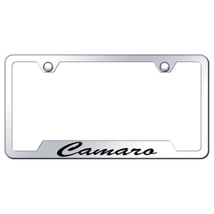 Au-TOMOTIVE GOLD | License Plate Covers and Frames | Chevrolet Camaro | AUGD4179