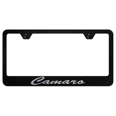 Au-TOMOTIVE GOLD | License Plate Covers and Frames | Chevrolet Camaro | AUGD4181